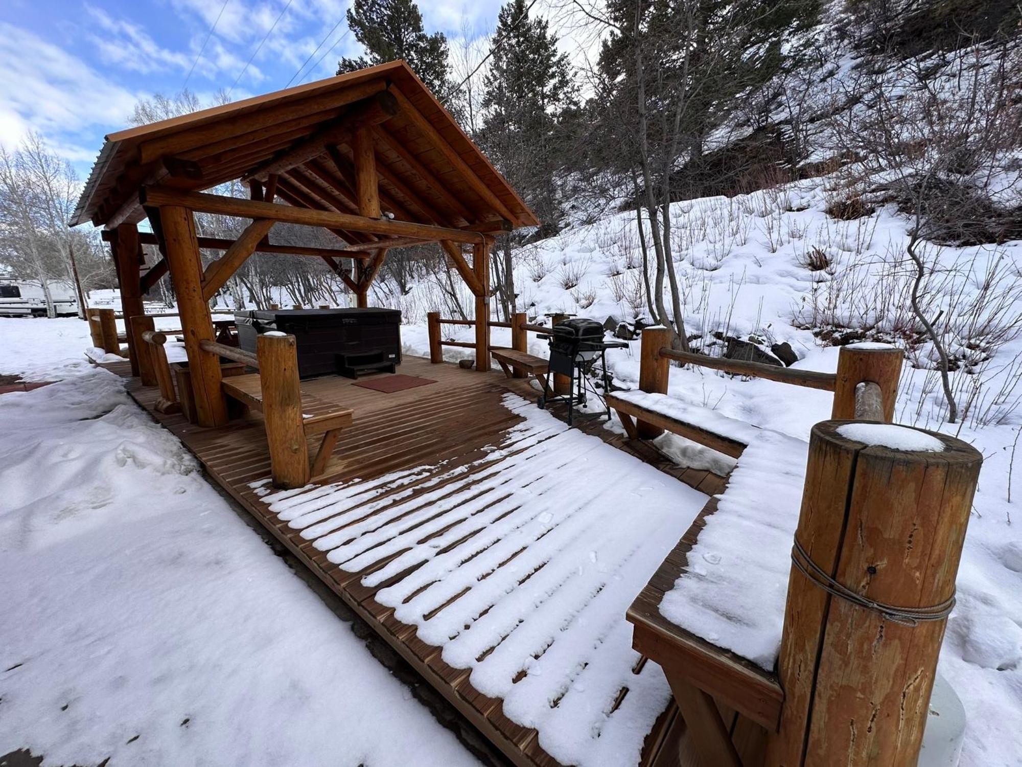 Ute Bluff Lodge, Cabins And Rv Park South Fork Exteriör bild